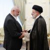 Irano remiamos grupuotės gedi E. Raisi, giria jo paramą palestiniečių pasipriešinimui