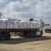 Izraelis sako atvėręs Kerem Šalomo sienos perėjimo punktą humanitarinei pagalbai