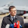 L. Kasčiūnas pristatė bepiločių orlaivių pajėgų plėtimo priemones: bus steigiama „dronų regitra“