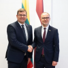 Lietuvos, Latvijos ministrai aptarė, kaip užpildyti trūkstamus karinius pajėgumus regione