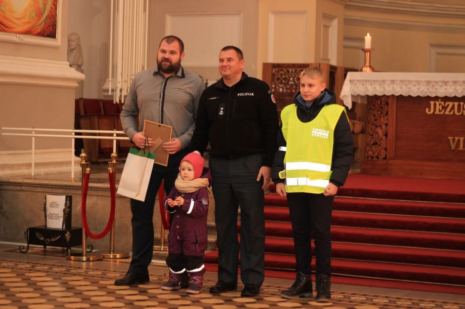 Apdovanoti aktyviausi Kauno apskrities policijos rėmėjai