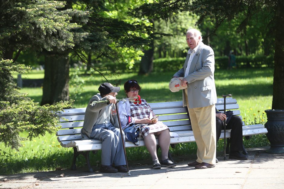 Pergalės dieną Kaune vis dar plevėsuoja Georgijaus juostelės