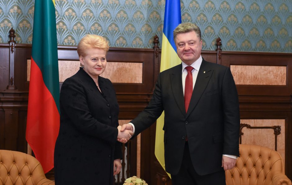 D. Grybauskaitė Ukrainoje