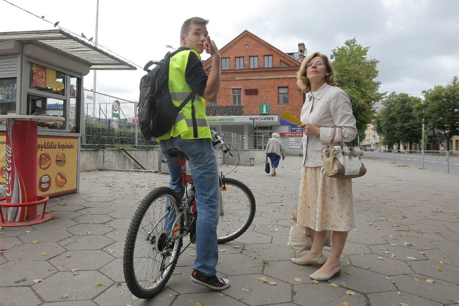 Atidaryta laikina Kauno autobusų stotis