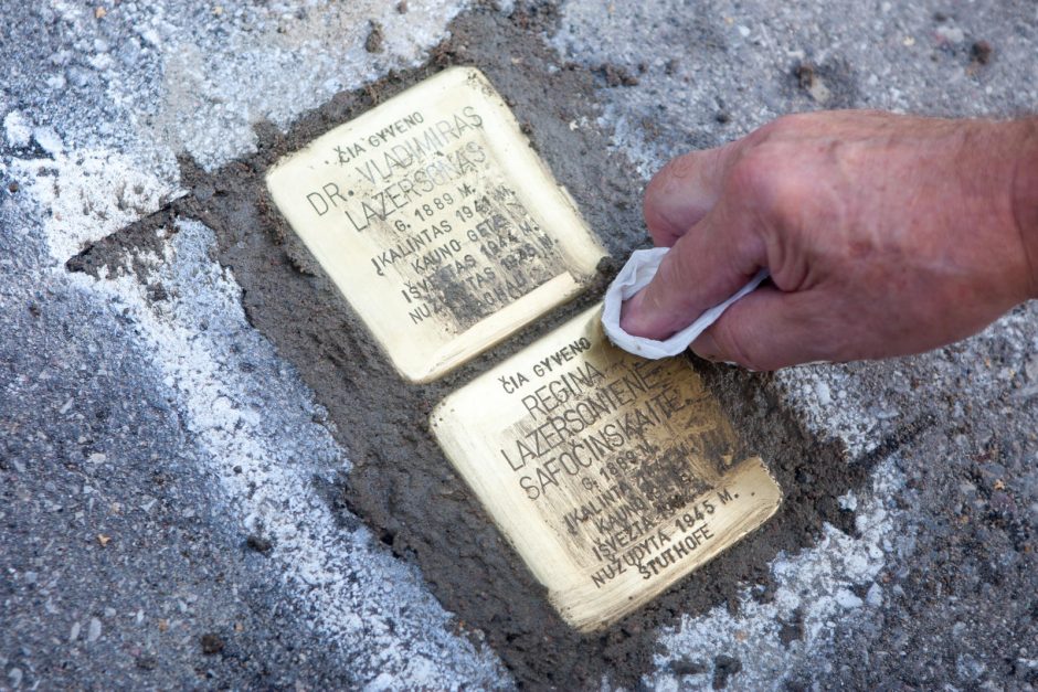 Nacių nužudytiems žydams – Atminimo akmenys 