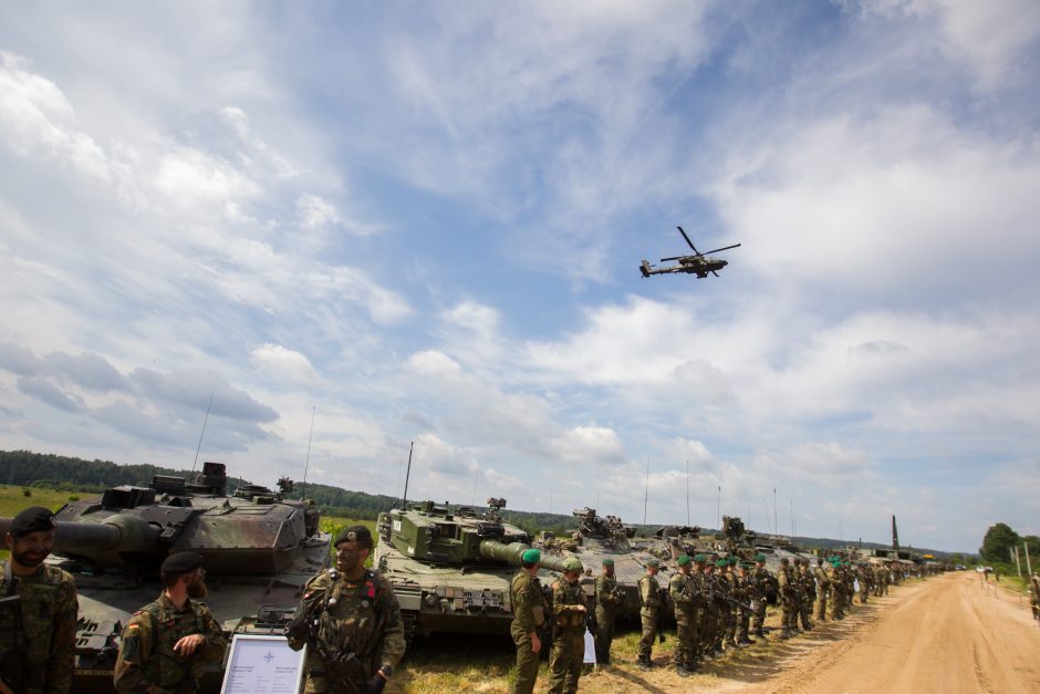 NATO pratybos „Geležinis vilkas 2017