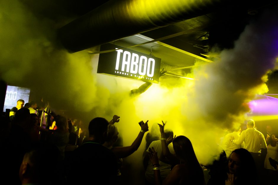 Klube „Taboo“ buvo karšta
