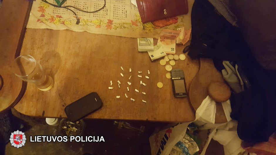 Vilniaus policija susėmė narkotikų platintojus