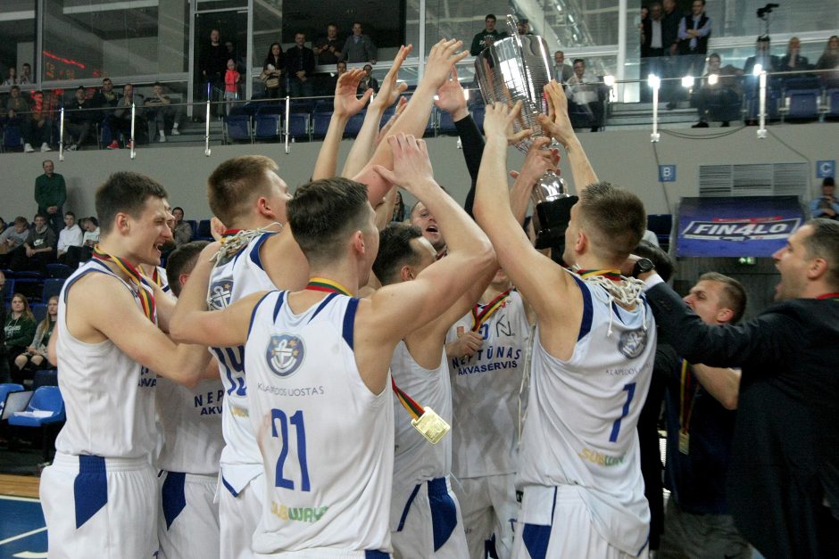 Klaipėdos „Neptūno“ dubleriai – NKL čempionai