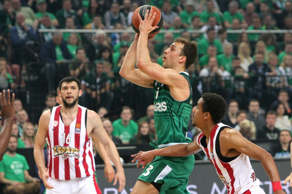 Eurolyga: „Žalgiris“ – „Olympiakos“ 101:91