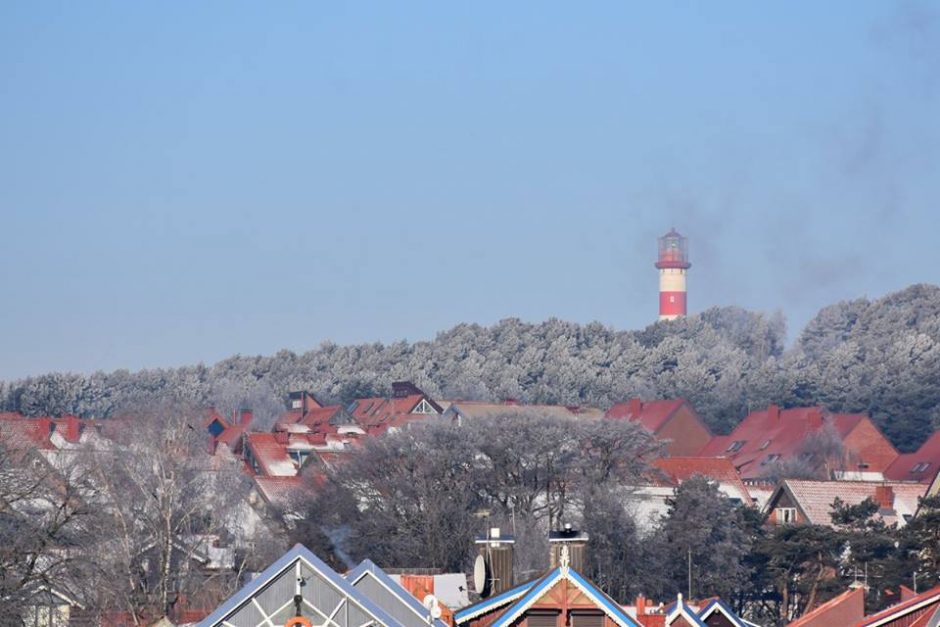 Neringa žiemą stebina grožiu