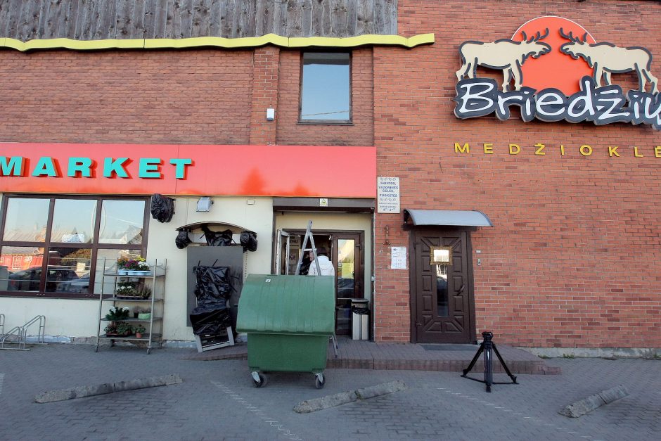 Iš susprogdinto bankomato Kauno rajone pavogta 91 tūkst. eurų
