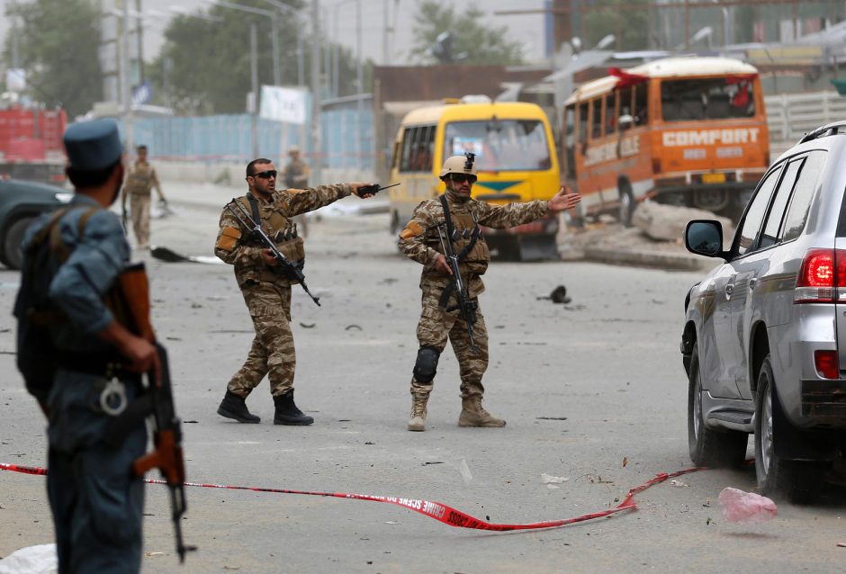 Dėl mirtino išpuolio Afganistane atsakomybę prisiėmė „Islamo valstybė“