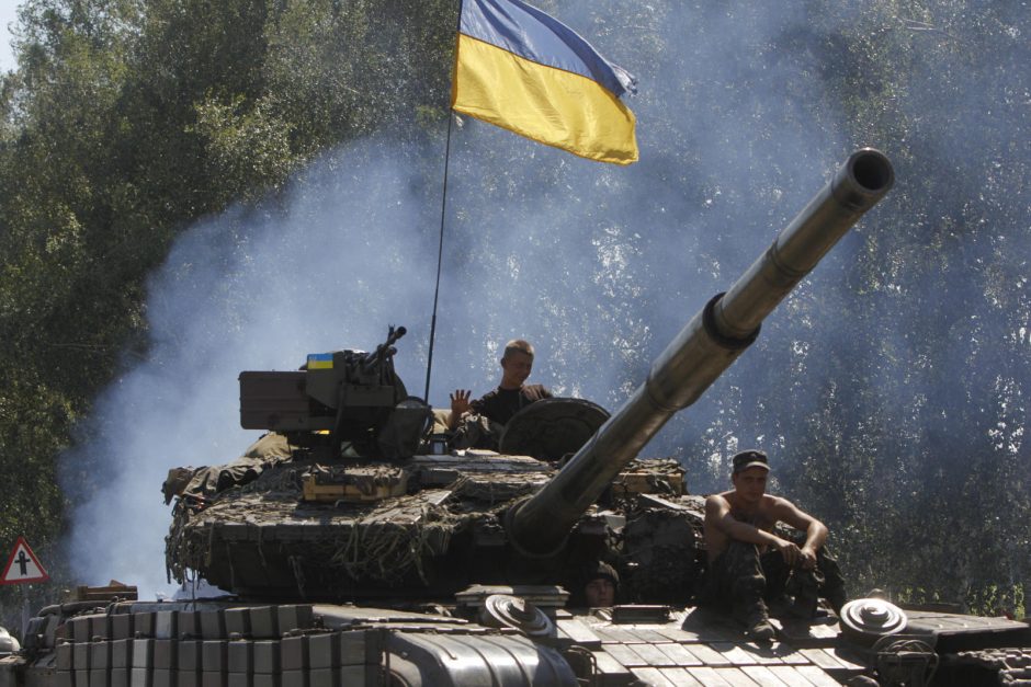 Ukrainos rytuose žuvo septyni vyriausybės pajėgų kariai