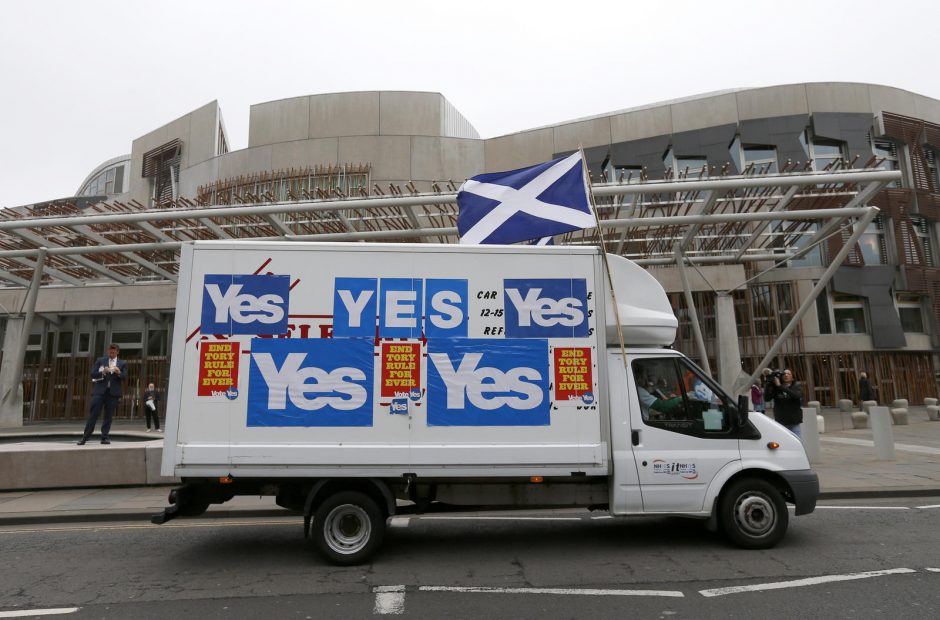 Škotija rengiasi sprendimui dėl nepriklausomybės
