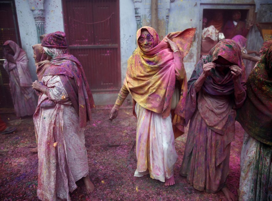 Spalvų šventė Indijoje