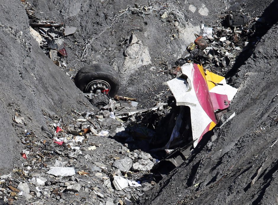 Paskutinės sudužusio „Germanwings“ skrydžio minutės