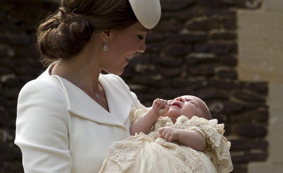 Pakrikštyta Britanijos princesė Charlotte