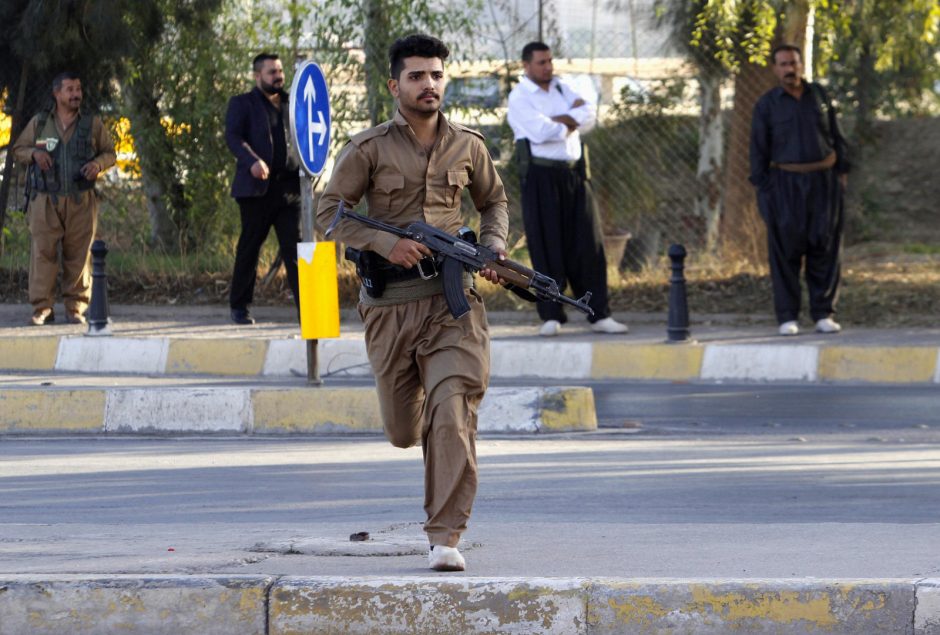 Džihadistai atakavo Kirkuko miestą ir elektrinę: žuvo mažiausiai 16 žmonių