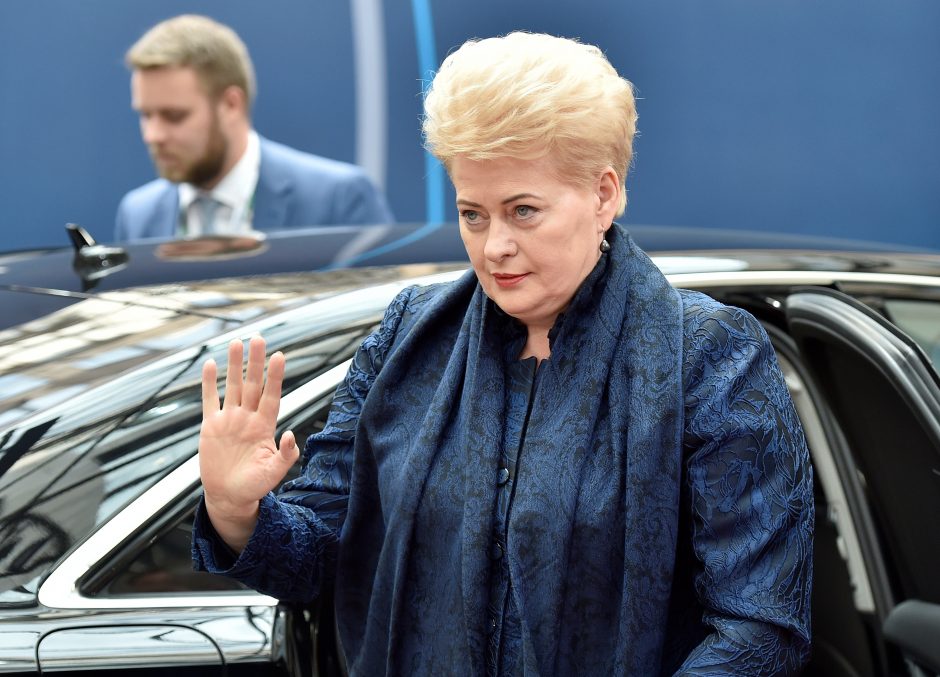 D. Grybauskaitė: ES ir britų derybose reikia pereiti nuo kalbų prie darbų