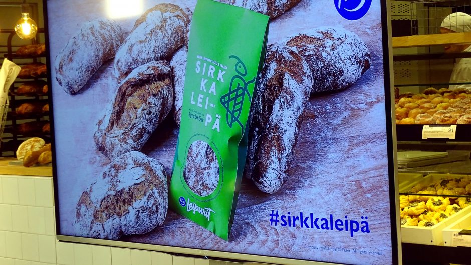 Suomijos prekybos centruose – iš vabzdžių pagaminta duona