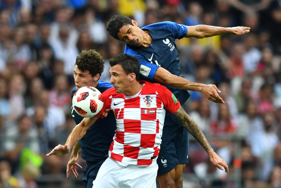 Pasaulio futbolo čempionato finalas: Prancūzija – Kroatija