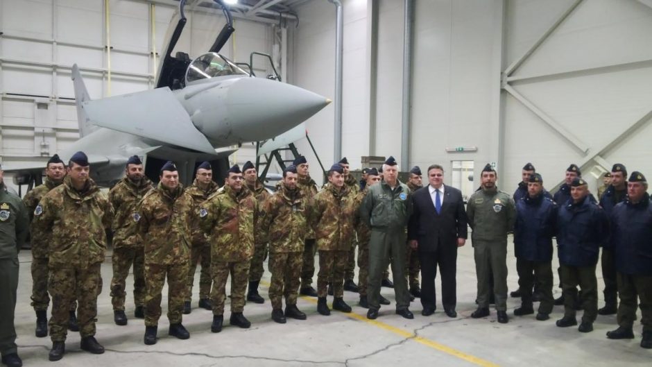 L. Linkevičius: NATO oro policijos misija prisideda prie viso Aljanso saugumo