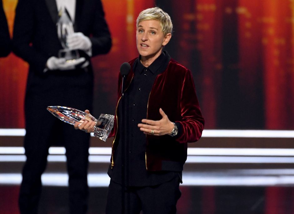 „Žmonių pasirinkimo“ apdovanojimuose triumfavo „Žuvytė Dorė“ ir E. DeGeneres