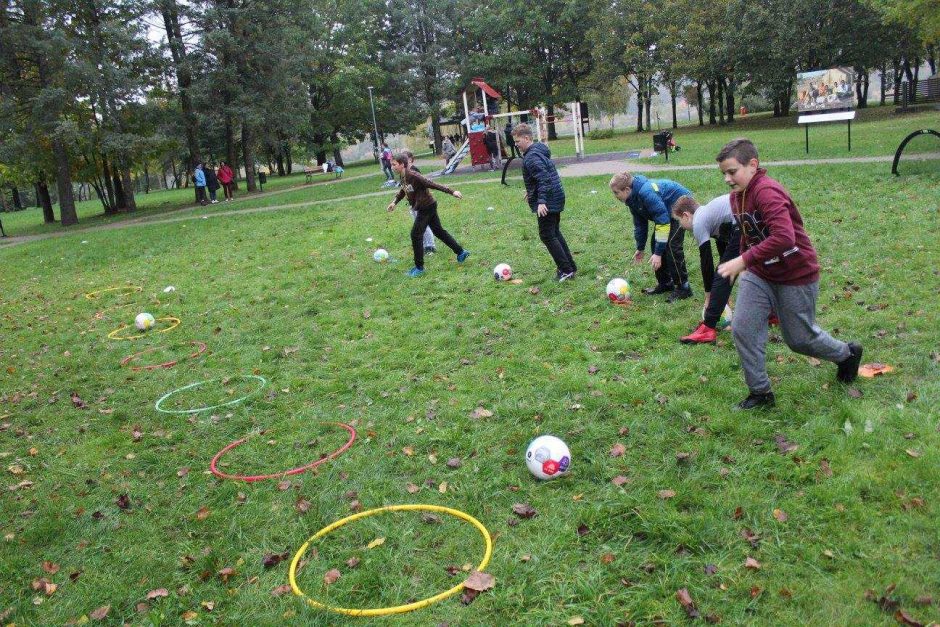 Laisvalaikis Kačerginėje: šiaurietiškas ėjimas, futbolas