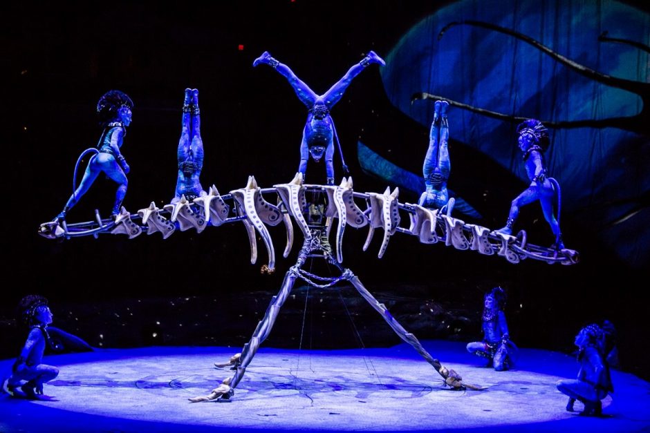 „Cirque du Soleil“ Vilniuje pristatys J. Camerono „Įsikūnijimo“ įkvėptą šou