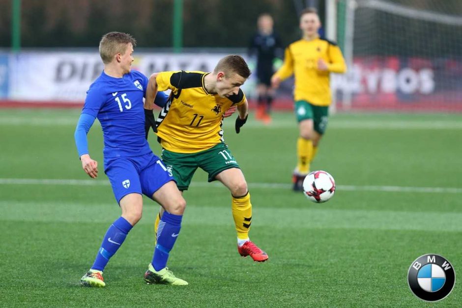 Futbolas: Lietuvos U-21 - Suomijos U-21 0:2
