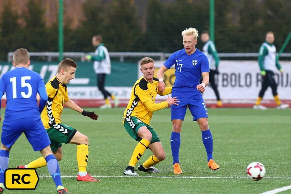 Futbolas: Lietuvos U-21 - Suomijos U-21 0:2