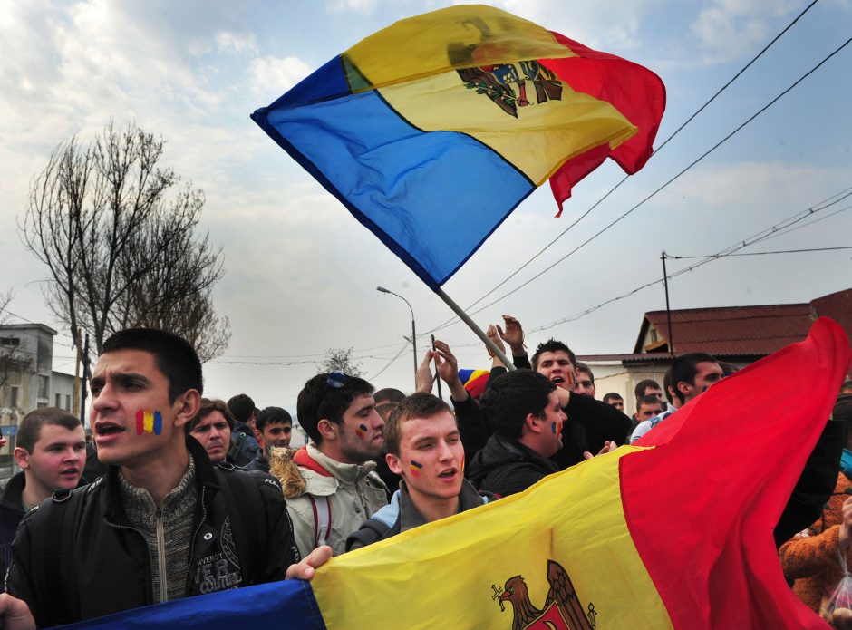 Ukrainą stebinti Moldova prieš rinkimus nesutaria dėl integracijos į Europą