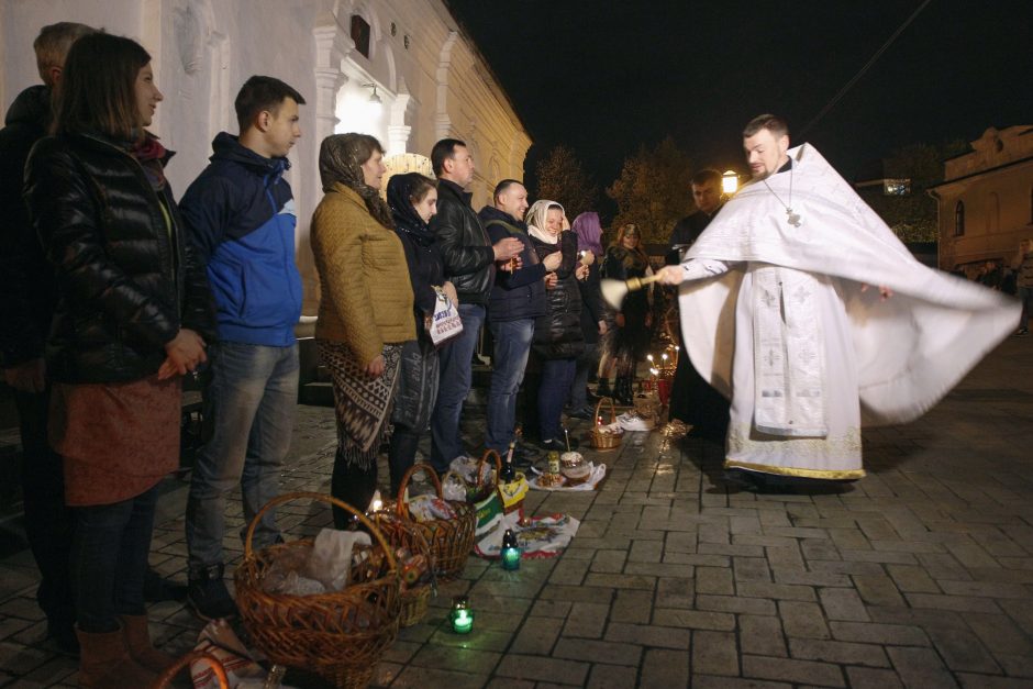 Ukrainos ortodoksų hierarchas per Velykas smerkia Rusijos „agresiją“