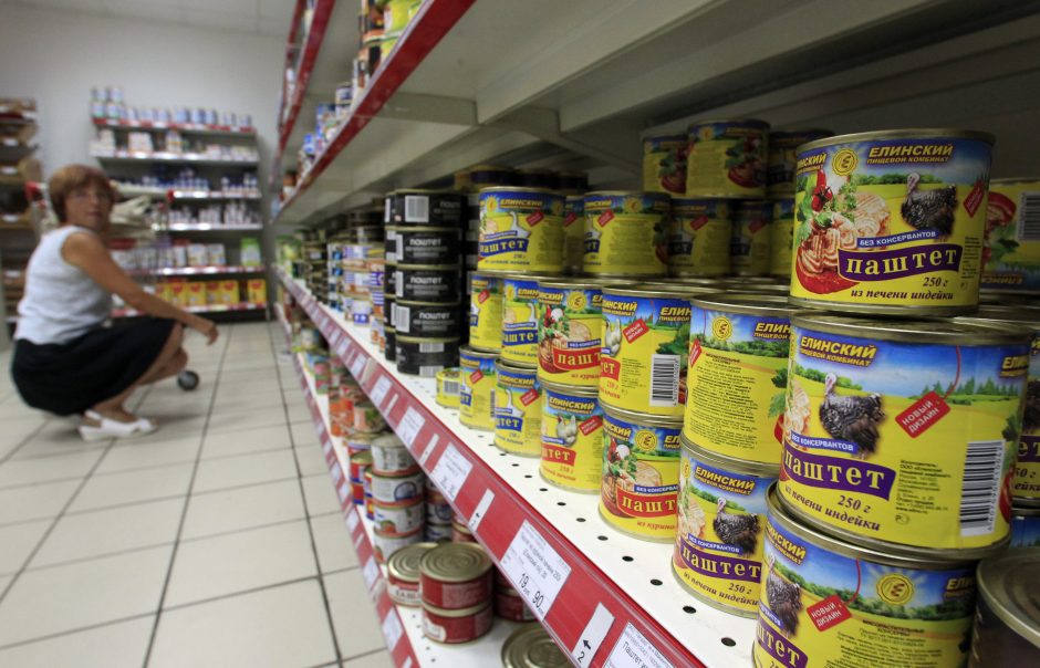 Rusija rengiasi įvesti muitus ukrainietiškoms prekėms