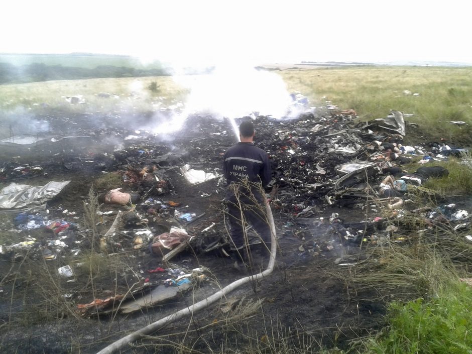Ukraina: tyrimo išvados įrodo Rusijos dalyvavimą lėktuvo numušime