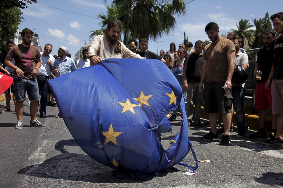 Graikijos premjeras: šalis liks vieninga ir po referendumo