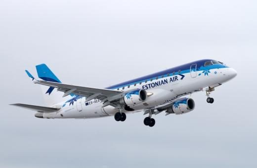 „Estonian Air“ informuoja keleivius dėl skrydžio Vilnius–Berlynas