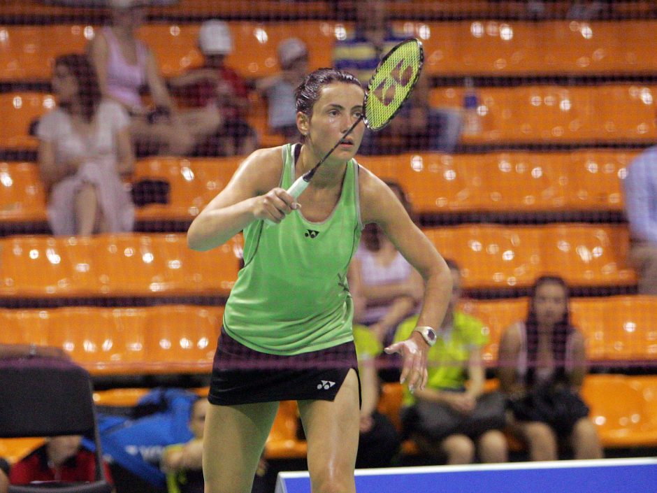 A. Stapušaitytė pateko į tarptautinio badmintono turnyro Latvijoje ketvirtfinalį