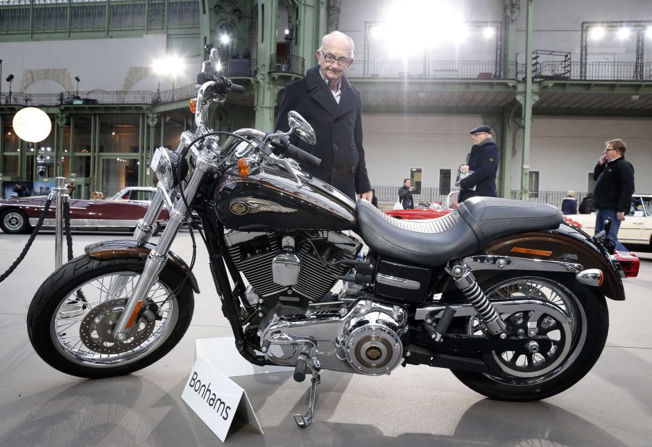 Popiežiaus motociklą nežinomas pirkėjas įsigijo už 241 500 eurų