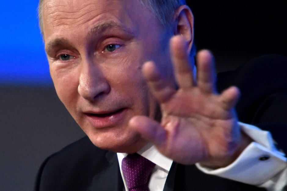JAV prezidentas: V. Putinas – ne šachmatų meistras
