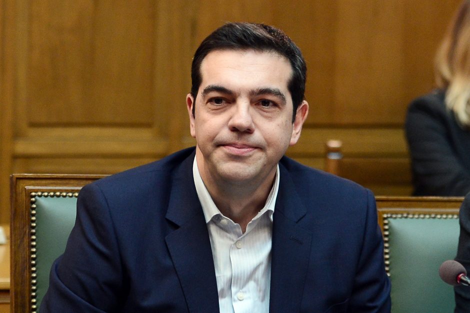 Graikų premjeras siūlo per televizijos debatus aptarti susitarimą su Makedonija