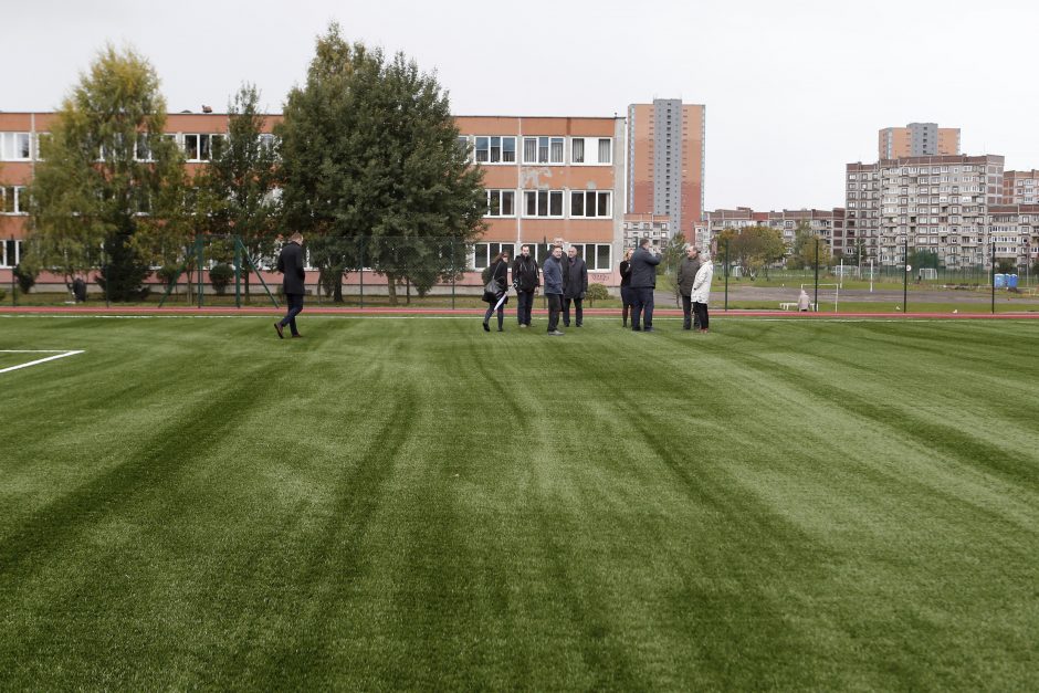 Atnaujinto stadiono kokybė sukėlė abejonių