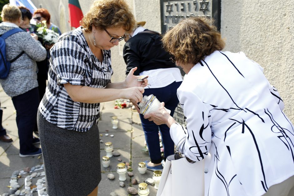 Klaipėdoje paminėta Žydų genocido diena