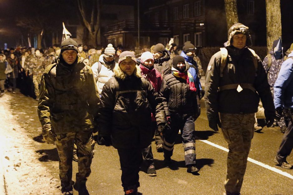 Naktinis žygeivių ėjimas – su nuotykiais