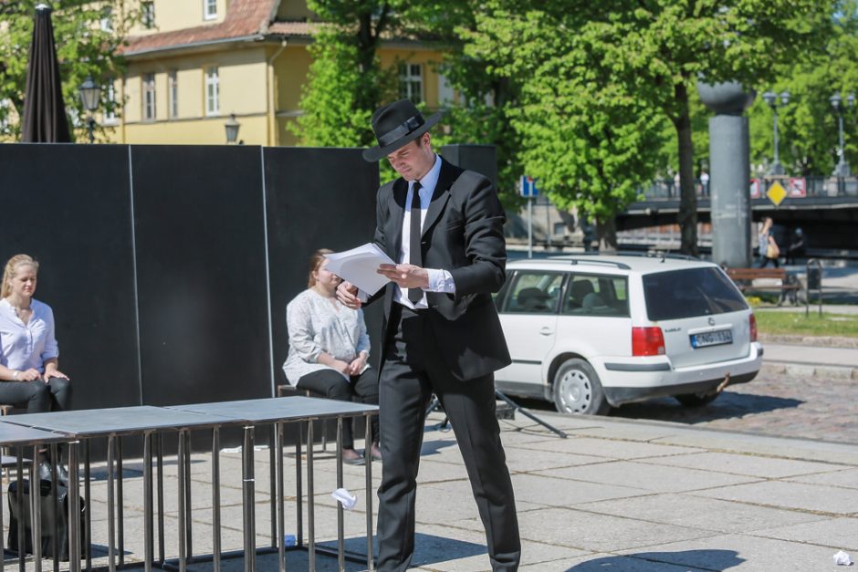 Muzikos šventėje buvo galima pasilabinti ir su Prūsijos karaliumi