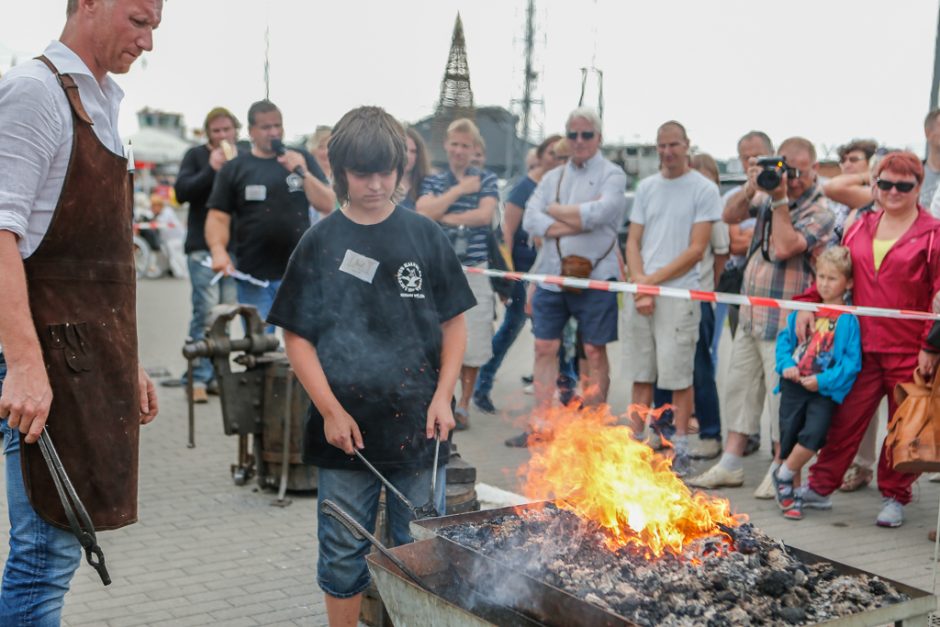 Šiemet kalviai Klaipėdoje prisimena žilą senovę