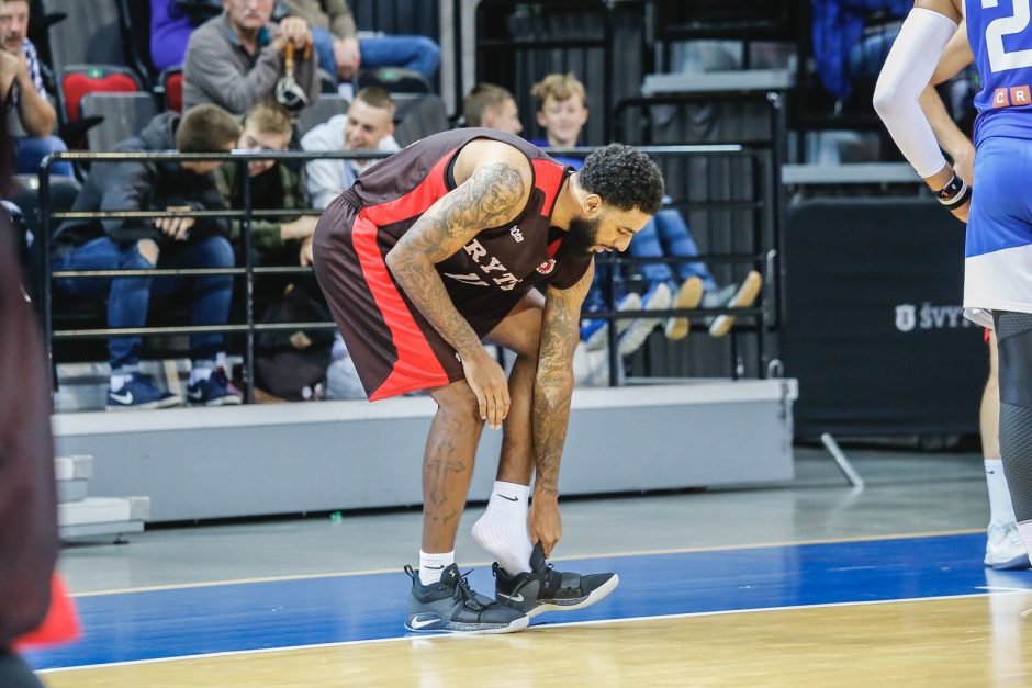 „Neptūno“ krepšininkai 47 taškų skirtumu sutriuškino Latvijos čempionus