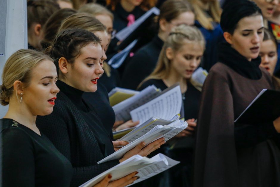 XX Lietuvos aukštųjų mokyklų studentų chorų festivalio baigiamasis koncertas