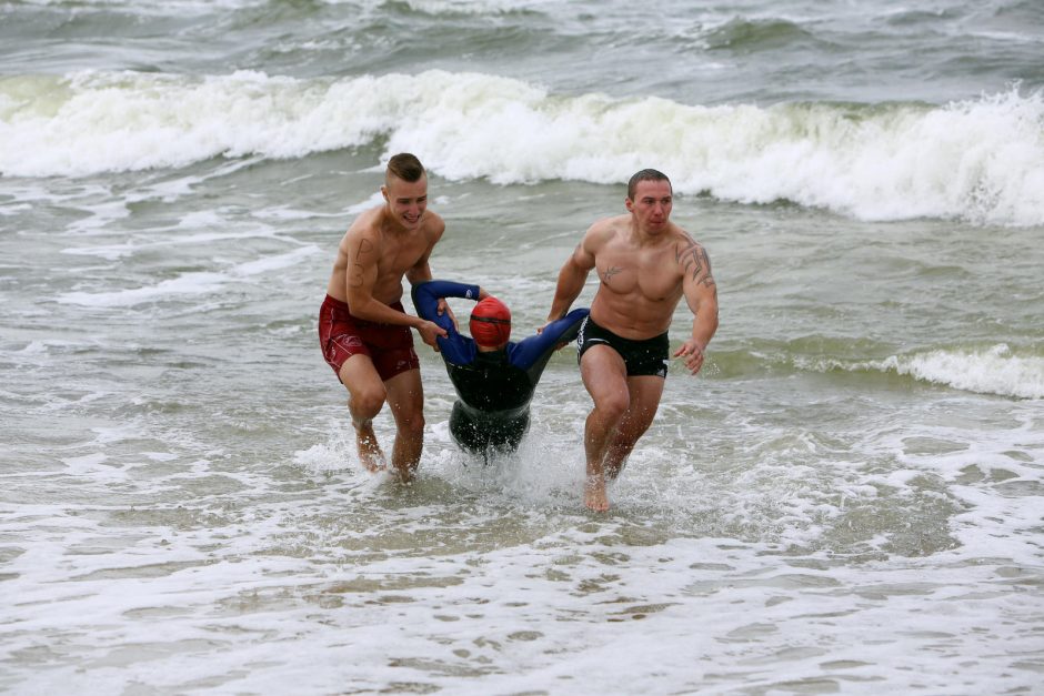 Klaipėdos paplūdimiuose pradės dirbti gelbėtojai